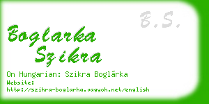 boglarka szikra business card