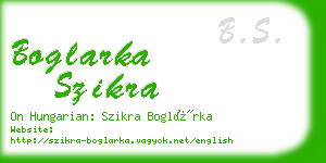 boglarka szikra business card